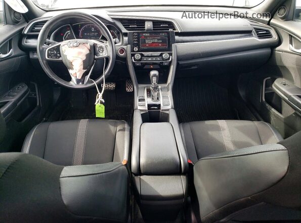 2HGFC2F85LH007313 2020 HONDA CIVIC White წინა პანელის ხედი