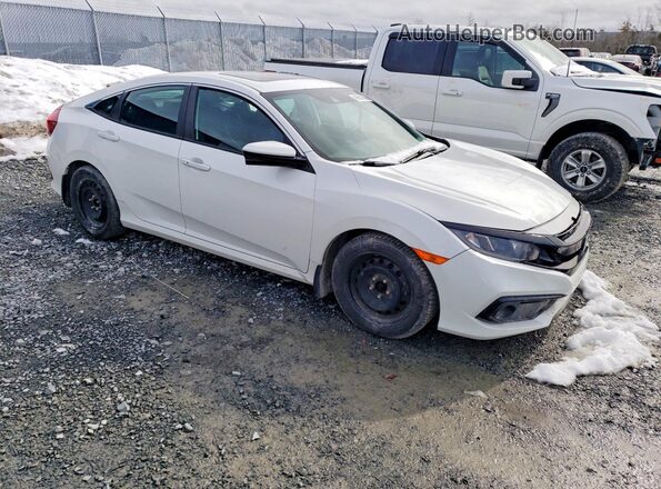 2HGFC2F85LH007313 2020 HONDA CIVIC White წინა მარჯვენა
