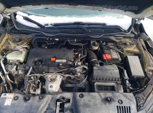 2HGFC2F85LH007313 2020 HONDA CIVIC White უკანა სალონის ხედი