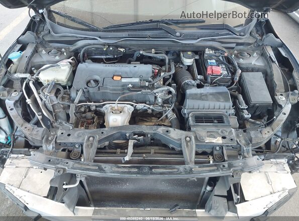 2HGFC2F85LH500599 2020 HONDA CIVIC Black Հետևի տեսք