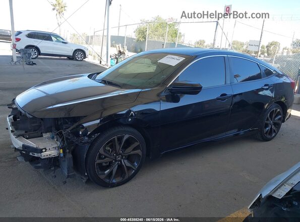 2HGFC2F85LH500599 2020 HONDA CIVIC Black 