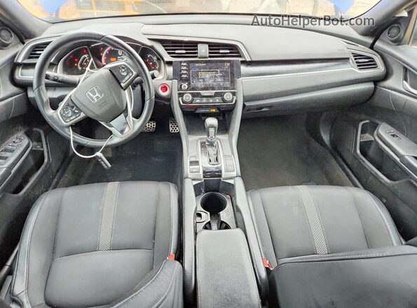 2HGFC2F85LH520254 2020 HONDA CIVIC Blue Widok deski rozdzielczej