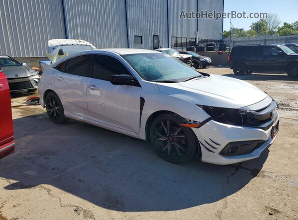 2HGFC2F85LH531691 2020 HONDA CIVIC White Przód prawy