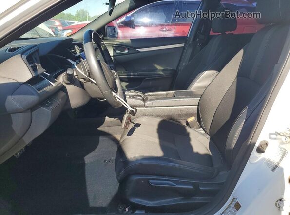 2HGFC2F85LH531691 2020 HONDA CIVIC White Widok wnętrza z przodu