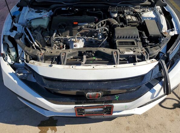 2HGFC2F85LH531691 2020 HONDA CIVIC White Widok wnętrza z tyłu