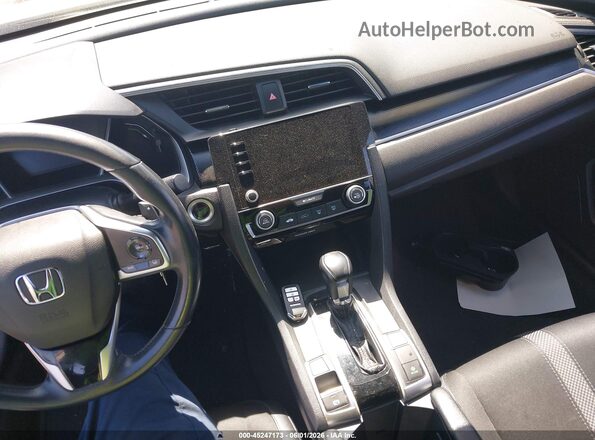 2HGFC2F85LH536535 2020 HONDA CIVIC Silver Dashboard view