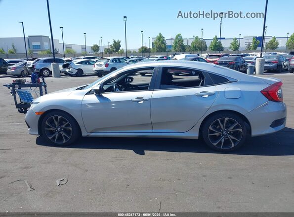 2HGFC2F85LH536535 2020 HONDA CIVIC Silver 360 interior view