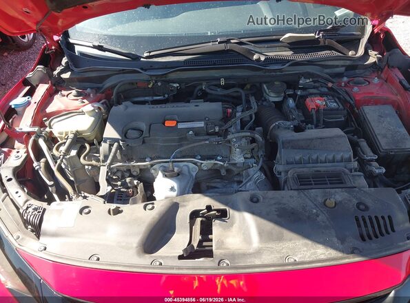2HGFC2F85LH599716 2020 HONDA CIVIC Red Vista trasera