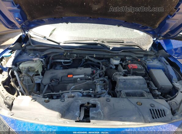 2HGFC2F85MH506209 2021 HONDA CIVIC Синий Вид сзади