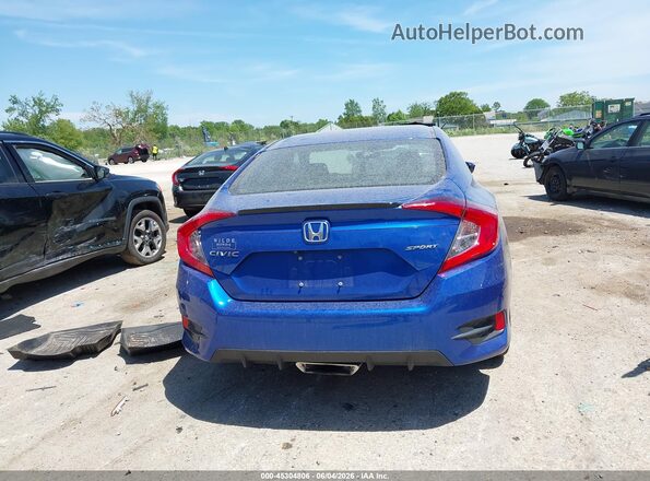 2HGFC2F85MH506209 2021 HONDA CIVIC Синий 