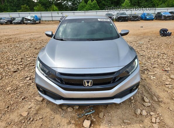 2HGFC2F85MH532521 2021 HONDA CIVIC Silver Դիմացի տեսք