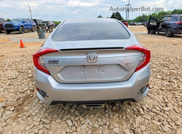 2HGFC2F85MH532521 2021 HONDA CIVIC Silver Հետևի տեսք