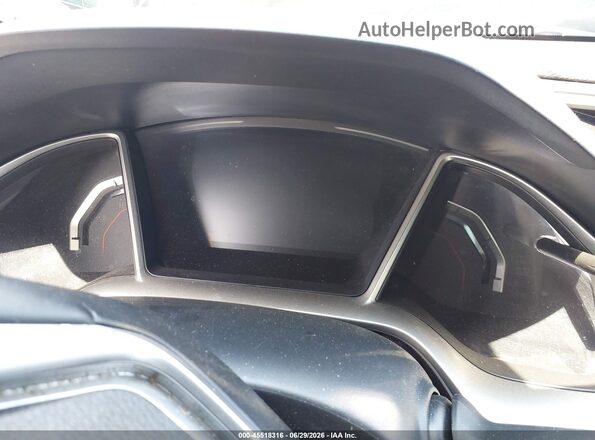2HGFC2F85MH554423 2021 HONDA CIVIC Gray Widok tylnych siedzeń