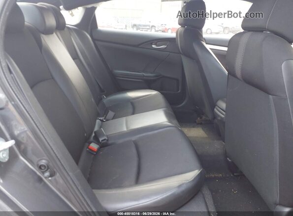 2HGFC2F85MH554423 2021 HONDA CIVIC Gray Widok naklejki z numerem VIN