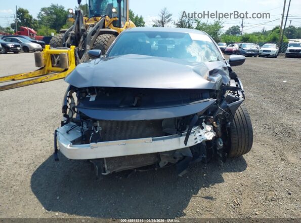 2HGFC2F85MH554423 2021 HONDA CIVIC Gray Widok wnętrza z tyłu