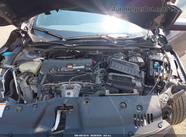 2HGFC2F85MH554423 2021 HONDA CIVIC Gray Widok z tyłu