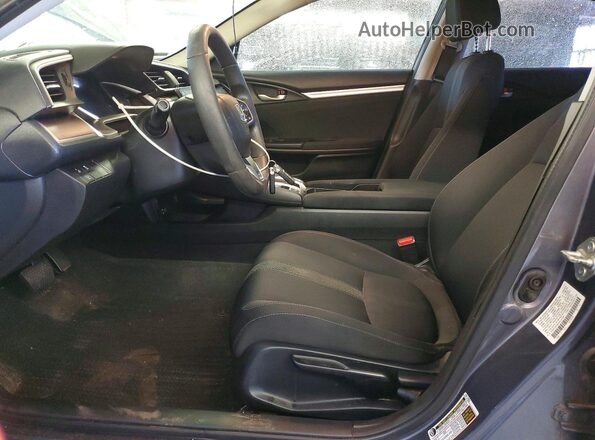 2HGFC2F86JH516520 2018 HONDA CIVIC Charcoal Սալոնի դիմացի տեսք
