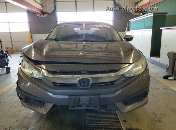 2HGFC2F86JH516520 2018 HONDA CIVIC Charcoal Դիմացի տեսք