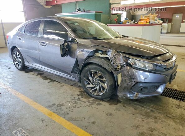 2HGFC2F86JH516520 2018 HONDA CIVIC Charcoal Առջևի աջ