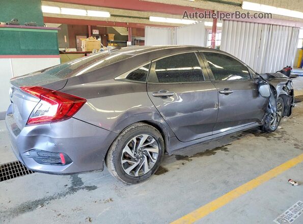 2HGFC2F86JH516520 2018 HONDA CIVIC Charcoal Հետևի աջ