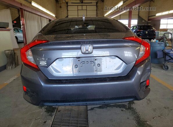 2HGFC2F86JH516520 2018 HONDA CIVIC Charcoal Հետևի տեսք