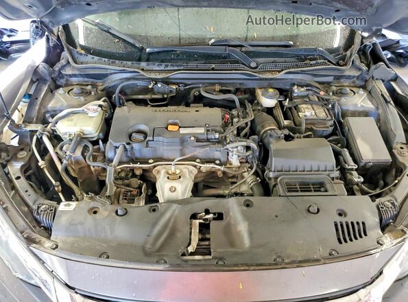 2HGFC2F86JH516520 2018 HONDA CIVIC Charcoal Սալոնի հետևի տեսք