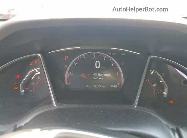 2HGFC2F86KH510329 2019 HONDA CIVIC White 