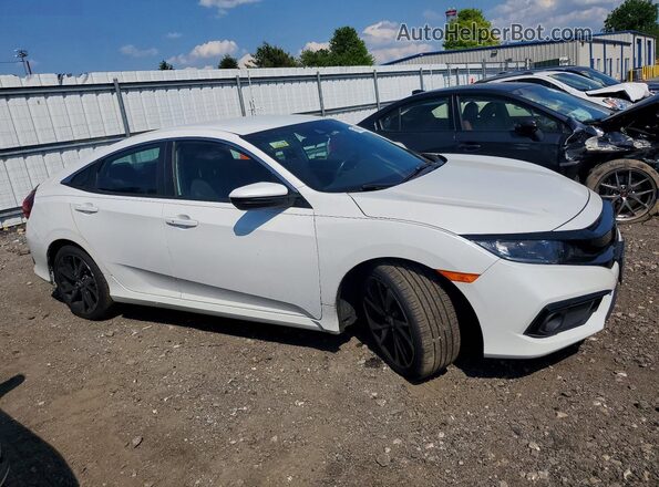 2HGFC2F86KH510329 2019 HONDA CIVIC White 