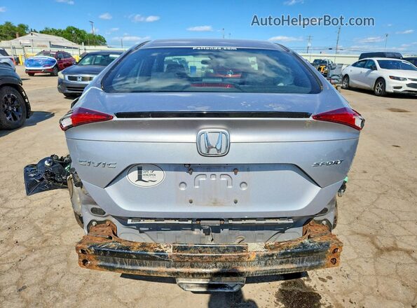 2HGFC2F86KH541046 2019 HONDA CIVIC Silver 