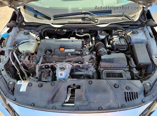 2HGFC2F86KH541046 2019 HONDA CIVIC Silver 