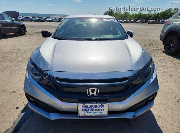 2HGFC2F86KH541046 2019 HONDA CIVIC Silver 