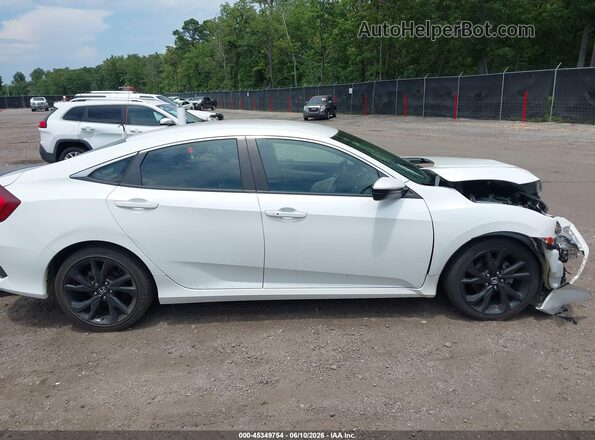2HGFC2F86LH501180 2020 HONDA CIVIC White 360 interior view