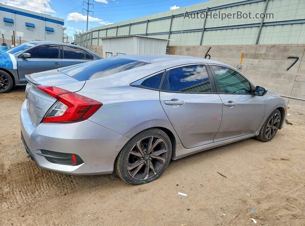 2HGFC2F86LH518142 2020 HONDA CIVIC Silver Հետևի աջ
