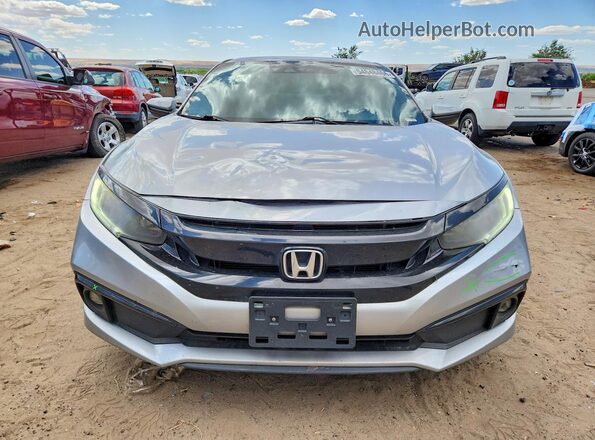 2HGFC2F86LH518142 2020 HONDA CIVIC Silver Դիմացի տեսք