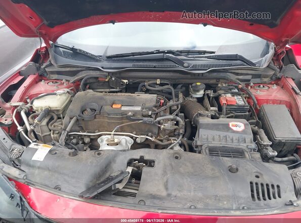 2HGFC2F86LH528525 2020 HONDA CIVIC Red Widok z tyłu