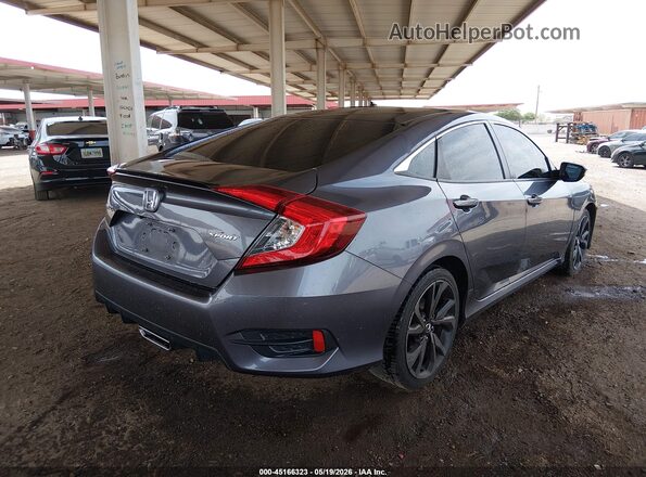 2HGFC2F86LH545101 2020 HONDA CIVIC Gray 