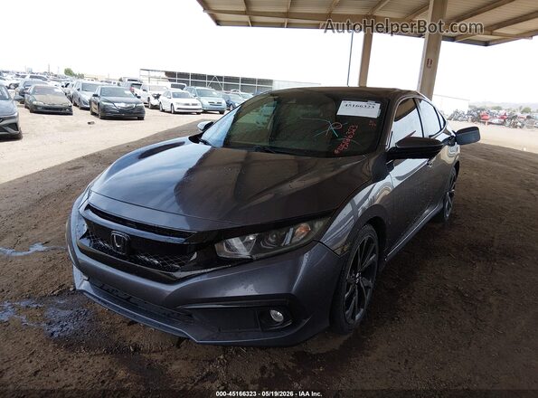 2HGFC2F86LH545101 2020 HONDA CIVIC Gray 