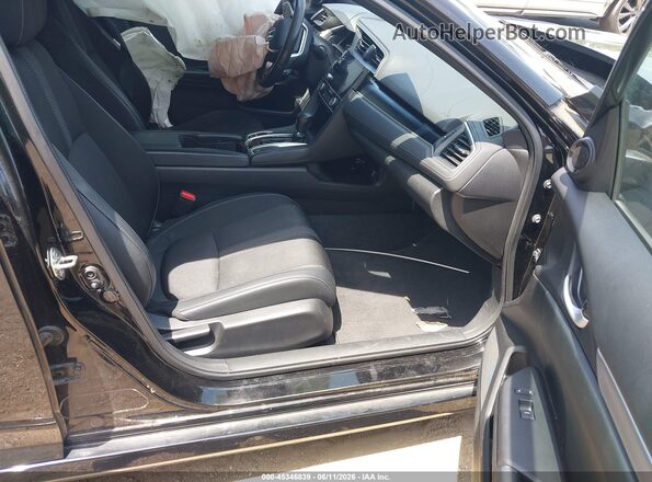 2HGFC2F86MH503769 2021 HONDA CIVIC Black Front interior view