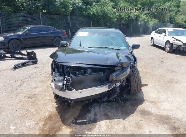 2HGFC2F86MH503769 2021 HONDA CIVIC Black Front view