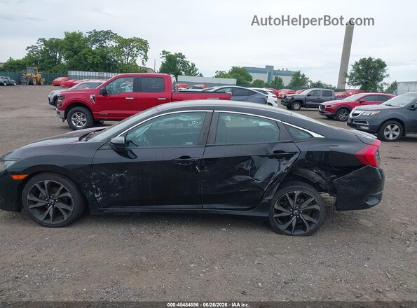 2HGFC2F86MH534861 2021 HONDA CIVIC Черный Вид спереди