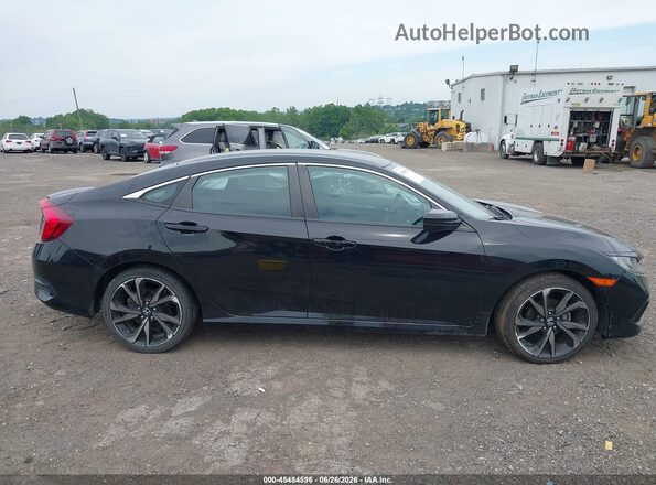 2HGFC2F86MH534861 2021 HONDA CIVIC Черный Вид щитка приборов
