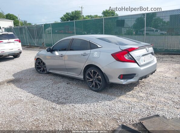 2HGFC2F86MH536545 2021 HONDA CIVIC Silver Tył lewy