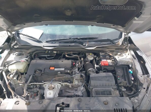 2HGFC2F86MH536545 2021 HONDA CIVIC Silver Widok z tyłu