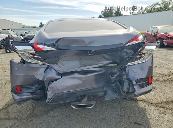 2HGFC2F86MH543897 2021 HONDA CIVIC Gray 