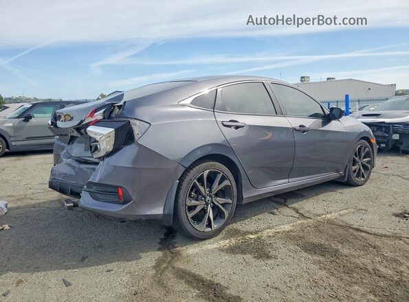 2HGFC2F86MH543897 2021 HONDA CIVIC Gray 
