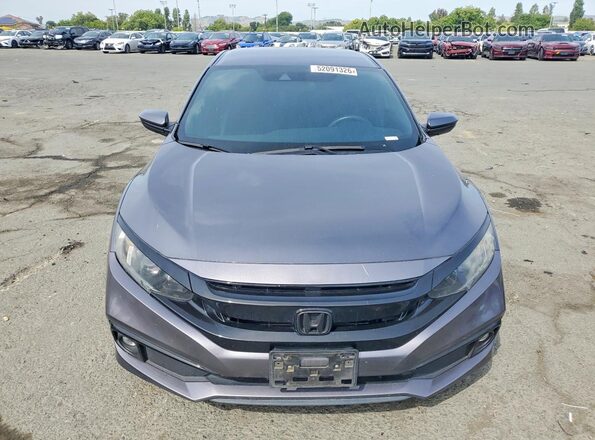 2HGFC2F86MH543897 2021 HONDA CIVIC Gray 