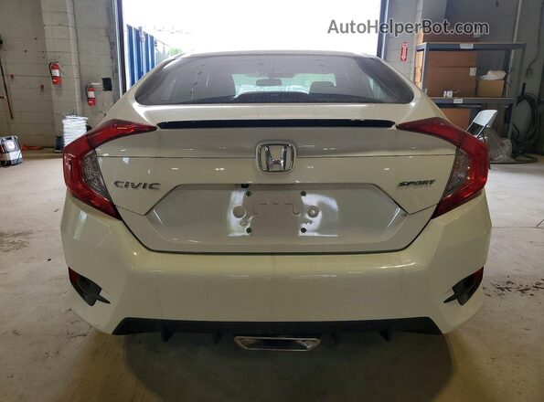 2HGFC2F87KH017582 2019 HONDA CIVIC White Rear view