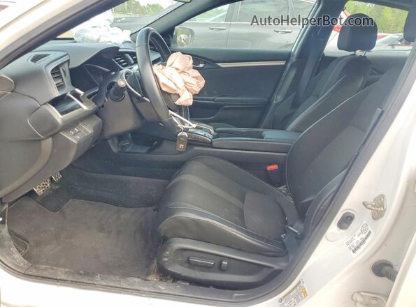 2HGFC2F87KH017582 2019 HONDA CIVIC White Front interior view
