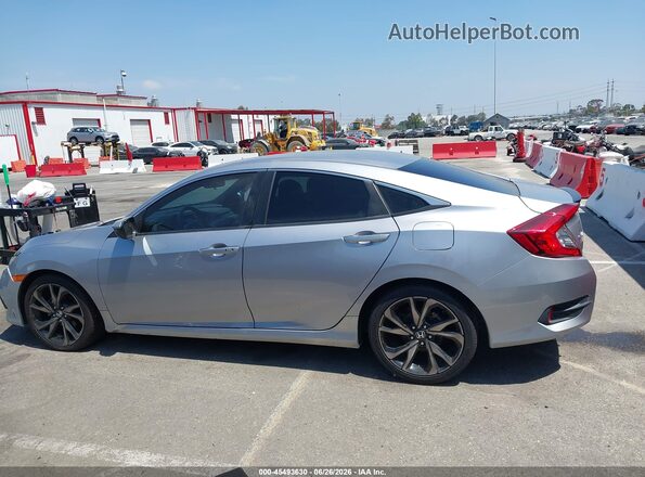 2HGFC2F87KH527754 2019 HONDA CIVIC Silver სალონის 360-გრადუსიანი ხედი