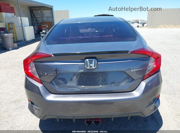 2HGFC2F87KH528189 2019 HONDA CIVIC Gray 